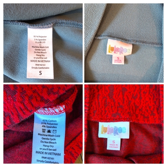 LulaRoe 4-mid length skirts - Picture 3 of 8